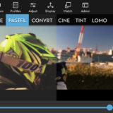 Video LUTアプリでカラーグレーディング